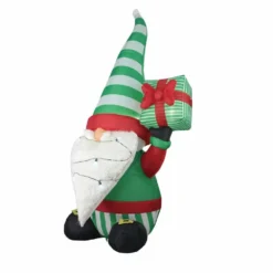 Four Seasons 7' Christmas Inflatable Gnome with Light String, Assorted Styles - MY20CS701A4 - Christmas Decor -Outlet Hearth And Home Store 06832e66d1f9a54f9d98ea2244278344922af429 20220111105748 2