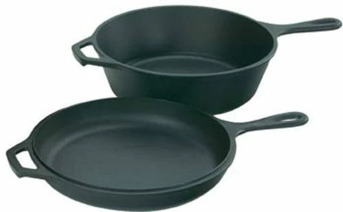 Lodge Cast Iron PreSeasoned 3 Quart Combo Cooker LCC3 - Cookware & Tools 5 Lodge Cast Iron PreSeasoned 3 Quart Combo Cooker LCC3 - Cookware & Tools - Image 3