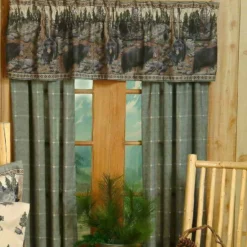 Kimlor Black Bear Valance - Bedding