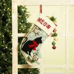 Glitzhome Hooked Cat Stocking - 1113001340 - Christmas Stockings 13 Glitzhome Hooked Cat Stocking - 1113001340 - Christmas Stockings -Outlet Hearth And Home Store 1390618b6195cdeaafb9491720368708633a87b6 93430072 6