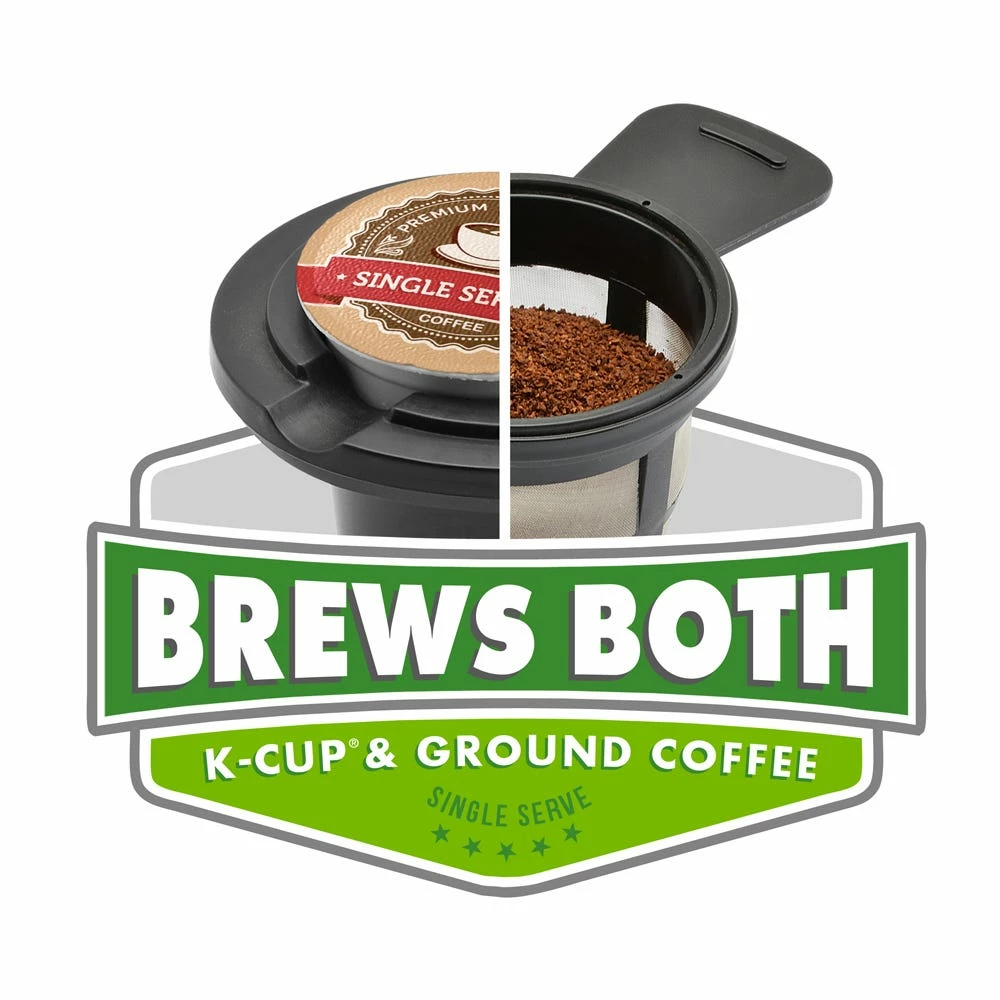 Toastmaster TRU Single Serve Dual Brew Coffee Maker - CM-1177 - Coffee & Tea Makers 4 Toastmaster TRU Single Serve Dual Brew Coffee Maker - CM-1177 - Coffee & Tea Makers - Image 2