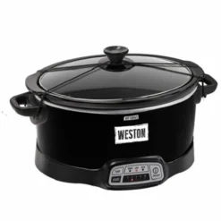 Weston 7 Quart Programmable Slow Cooker 032300W - Slow Cookers