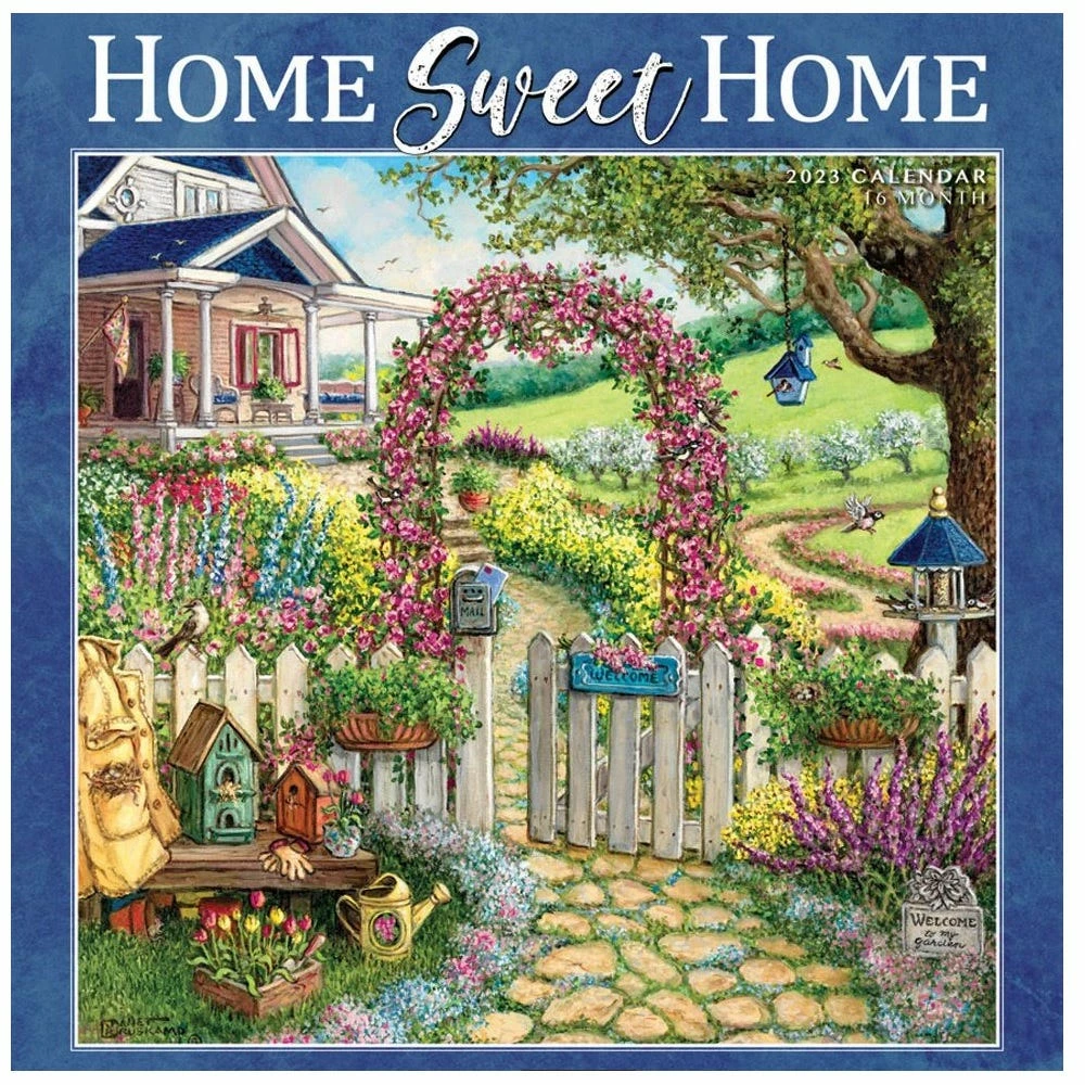 Brown Trout Home Sweet Home 2023 Square Hopper Calendar - Calendars 3 Brown Trout Home Sweet Home 2023 Square Hopper Calendar - Calendars