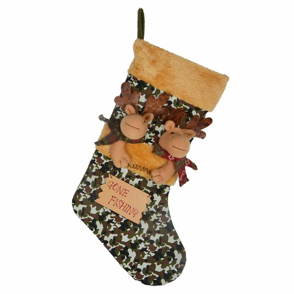 Various Brands 20" Camo Christmas Stocking, Assorted - XZ-SP12042 - Christmas Stockings 5 Various Brands 20" Camo Christmas Stocking, Assorted - XZ-SP12042 - Christmas Stockings - Image 3