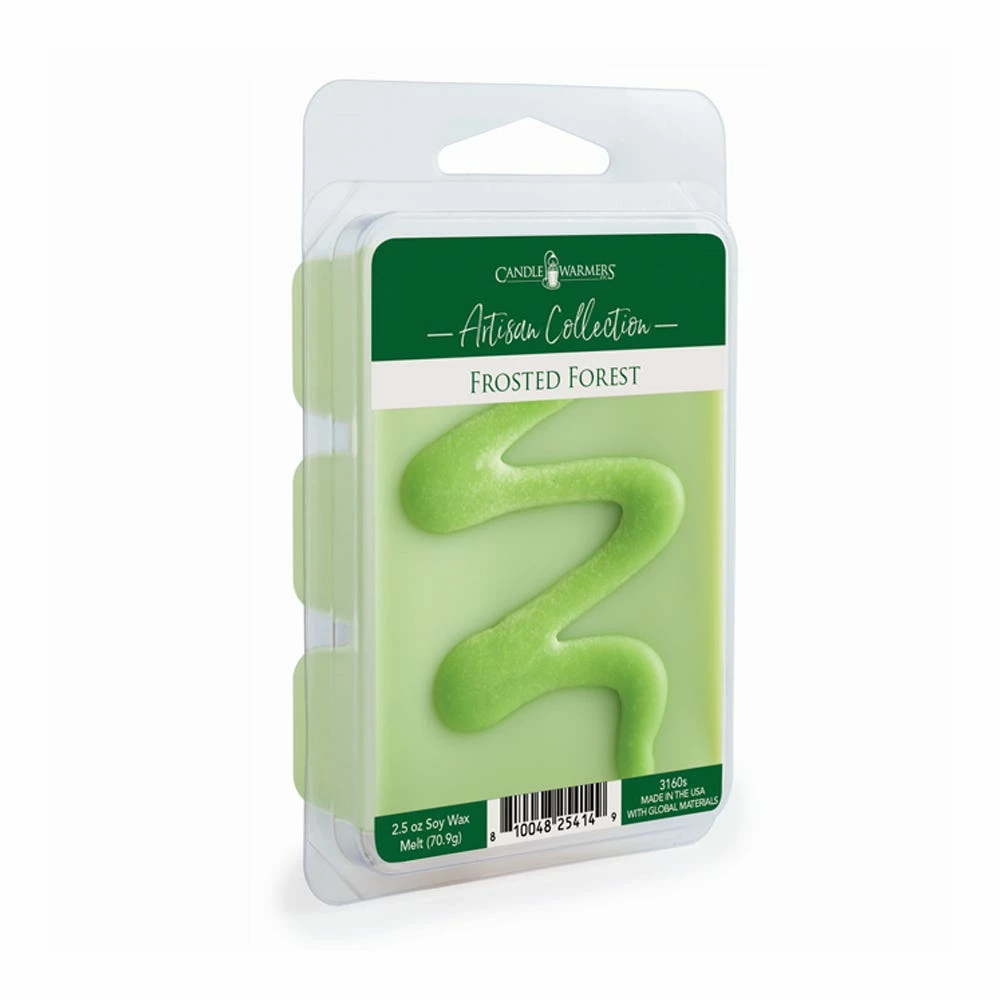 Candle Warmers Etc. Artisan Collection Frosted Forest Wax Melt, 2.5 oz. - 3160s-RK - Wax Melts 3 Candle Warmers Etc. Artisan Collection Frosted Forest Wax Melt, 2.5 oz. - 3160s-RK - Wax Melts