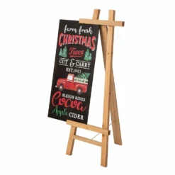 Glitzhome 13" x 32" Duble Sided Wooden Easel Porch Sign, with 2 Changable Sided Sign Board(Fall & Christmas) - 2010100005 - Christmas Decor 36 Glitzhome 13" x 32" Duble Sided Wooden Easel Porch Sign, with 2 Changable Sided Sign Board(Fall & Christmas) - 2010100005 - Christmas Decor -Outlet Hearth And Home Store 216b5d6954a469b4274ea0fddf5e22e52ec9fb49 2010100005 4