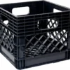 Various Brands 16 Quart Black Milk Crates MC01016BLK - Baskets & Bins 1 Various Brands 16 Quart Black Milk Crates MC01016BLK - Baskets & Bins -Outlet Hearth And Home Store 21bfba4c297b10d9f2141e5ff32cda3fe649a06a 132370103 132370103 image 132370103