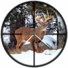 AIM Hunting™ 14" Quartz Wall Clock, Buck Snow - 1789QD11 - Clocks