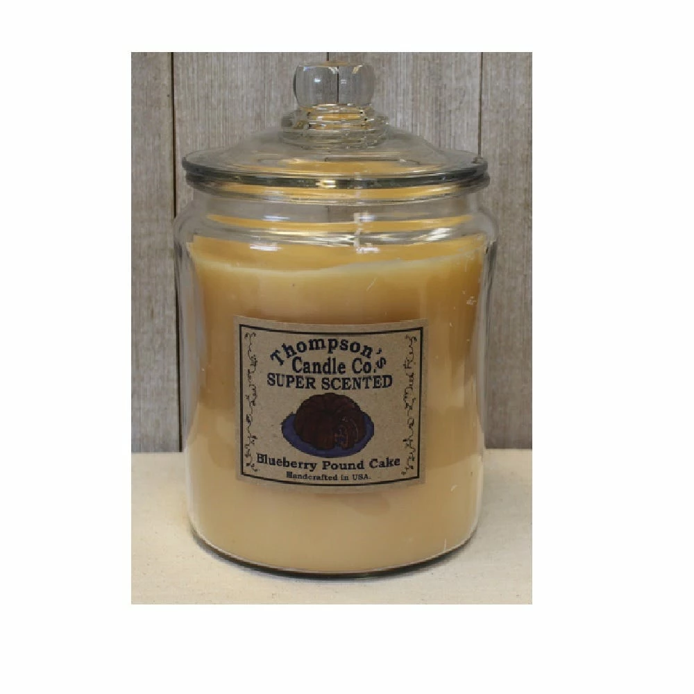 Thompson's Candle Co Blueberry Pound Cake Heritage Jar - BPHJ - Candles 3 Thompson's Candle Co Blueberry Pound Cake Heritage Jar - BPHJ - Candles