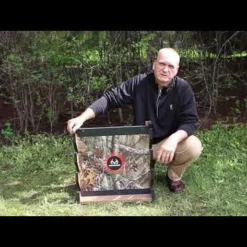 Rush Creek Creations Realtree Camo 4 Gun Wall Rack 394004 - Storage Furniture