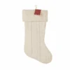 Various Brands White Knit Stocking JK79667RK - Décor -Outlet Hearth And Home Store 32397173820 32397173820 image 323971738