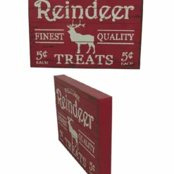 Various Brands Reindeer Tabletop Word Sign JK35616RK JK35616RK - Décor