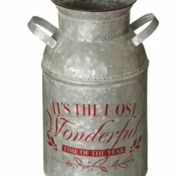 Various Brands Galvanized Milk Can JK79435RK - Décor
