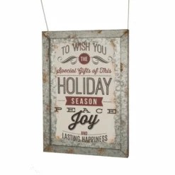 Various Brands Galvanized Metal Wall Sign JK47319 - Décor -Outlet Hearth And Home Store 3239718047 3239718047 image 3239718047