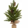 Various Brands Small Christmas Tree with Burlap JK95541 - Décor -Outlet Hearth And Home Store 323971804820 323971804820 image 3239718048