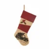 Various Brands Faux Burlap Stocking JK47160RK - Décor -Outlet Hearth And Home Store 323971804920 323971804920 image 3239718049