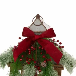 Glitzhome Farmhouse Wood Metal Lantern Set - 1107203555 - Novelty Lighting -Outlet Hearth And Home Store 377d1f5010a5996e6db6545fe87f67bf07c397df 93430255 4