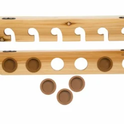 Rush Creek TwoPiece 6 Fishing Rod Wall & Ceiling Storage Rack 370019 - Storage Furniture -Outlet Hearth And Home Store 3 8 43