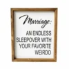 Backyard Expressions "Marriage" 14" x 12" Wooden Frame Sign - 910493 - Wall Decor -Outlet Hearth And Home Store 3dbd57a5fc9c5e0dc7cd36886391f51fcd1a6be3 2022017871