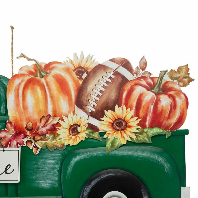 Various Brands 28" Green Metal Truck Yard Stake - JKC00607RK - Porch Seasonal Decor 6 Various Brands 28" Green Metal Truck Yard Stake - JKC00607RK - Porch Seasonal Decor - Image 4