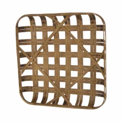 Glitzhome 24 Inch Tobacco Basket - 1203203317 - Table Top Decor