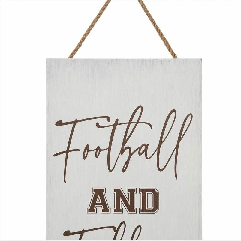 Various Brands 42" Wooden Football & Fall Y'All Porch Sign - JKC00600 - Porch Seasonal Decor 6 Various Brands 42" Wooden Football & Fall Y'All Porch Sign - JKC00600 - Porch Seasonal Decor - Image 4