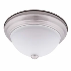 Various Brands 11" Nickel Dome Light - RKDOME11SN - Light Fixtures