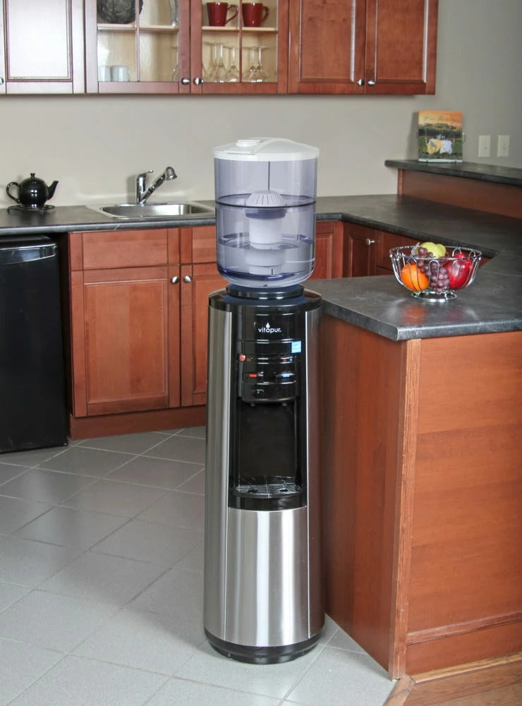 Vitapur Stainless Steel Top Load Floor Standing TriTemperature Water Dispenser VWD5446BLS - Kitchen Appliances 7 Vitapur Stainless Steel Top Load Floor Standing TriTemperature Water Dispenser VWD5446BLS - Kitchen Appliances - Image 5