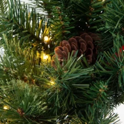 Various Brands 24" Pinecone Greenery Wreath - JK85436 - Porch Seasonal Decor 9 Various Brands 24" Pinecone Greenery Wreath - JK85436 - Porch Seasonal Decor -Outlet Hearth And Home Store 49829c85d0ff16d6a428ca599078bf077b3f8b3e 14762040 3