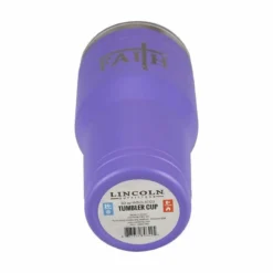 Lincoln Outfitters "Faith" 30 oz. Religious Tumbler, Purple - 89-642-0204 - Tumblers -Outlet Hearth And Home Store 4f27854e5024bc1aa196261db63f33f9c1292711 32631065 4