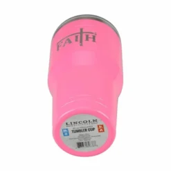 Lincoln Outfitters "Faith" 30 oz. Religious Tumbler, Pink - 89-638-0204 - Tumblers -Outlet Hearth And Home Store 4fbb36b7fb7e7e8ea5e6f0a6da5e58dc03bb2ea9 32631061 4