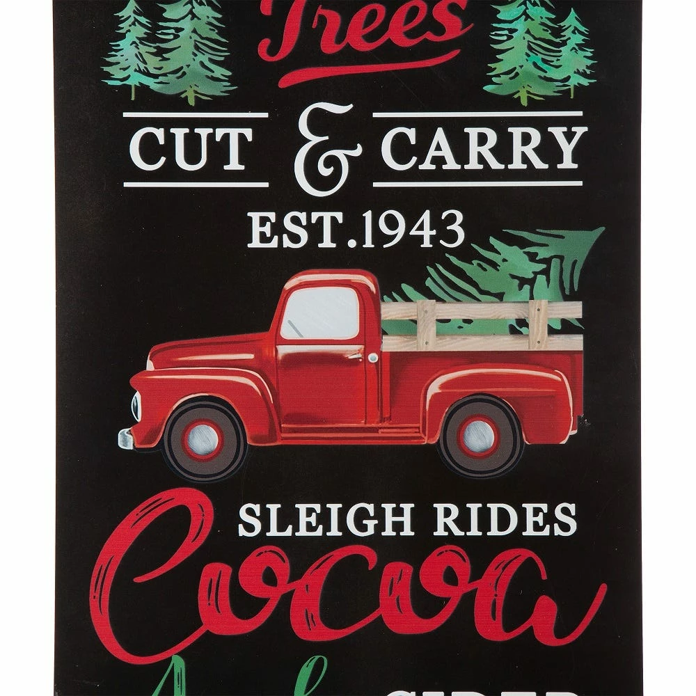 Glitzhome 13" x 32" Duble Sided Wooden Easel Porch Sign, with 2 Changable Sided Sign Board(Fall & Christmas) - 2010100005 - Christmas Decor 9 Glitzhome 13" x 32" Duble Sided Wooden Easel Porch Sign, with 2 Changable Sided Sign Board(Fall & Christmas) - 2010100005 - Christmas Decor - Image 7