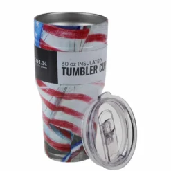 Lincoln Outfitters 30 Oz Stainless Tumbler USA Flag 88-086-0204 - Tumblers -Outlet Hearth And Home Store 502cc905dc4640380853d2a309e1e90a68509d64 32630134 3