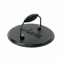 Lodge MfgCoLodge Logic 7 1/2 Inch x 4 1/2 Inch Round Cast Iron Grill Press LGPR3 - Cookware & Tools
