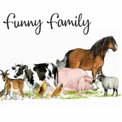 Lincoln Outfitters Funny Family Cow Printed Photoreal Velvet 50 x 60 Throw - RK-PHVEL-FUN - Blankets & Bedspreads -Outlet Hearth And Home Store 525752d376c4add65231367e26e56a9f8e3db954 490930020 1