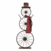 Glitzhome Metal Bike Wheel Snowman with Plaid Scarf Porch Decor - 1103203409 - Porch Seasonal Decor -Outlet Hearth And Home Store 52c5f99d544b563b3cd791279d4f848add5d1413 93430173