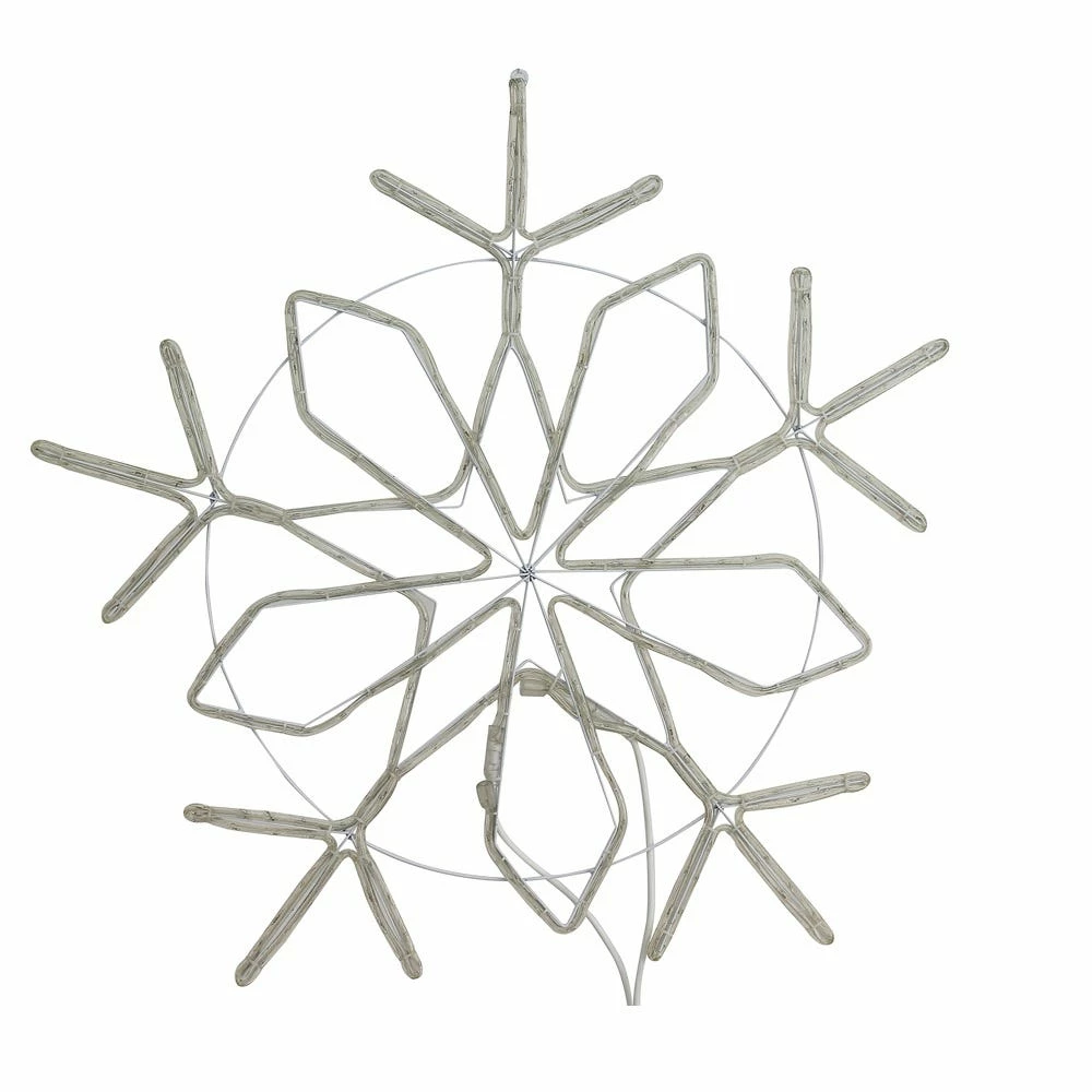 Four Seasons 36" Blue And White LED Snowflake Hanging Christmas Light Decoration With Multi Light Effects - YF20173602 - Christmas Decor 6 Four Seasons 36" Blue And White LED Snowflake Hanging Christmas Light Decoration With Multi Light Effects - YF20173602 - Christmas Decor - Image 4