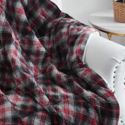 Trail Creek Super Soft Reversible Velvet Throw Blanket, Deer - RK-VELVEL-DEER - Blankets & Bedspreads -Outlet Hearth And Home Store 54b323cbd8bc9d45e4aa8eb2e2f978e833297855 490931840 9