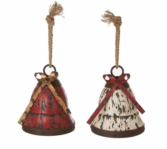 Various Brands Distressed Metal Bell - JK77619 - Décor 3 Various Brands Distressed Metal Bell - JK77619 - Décor