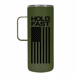 Kerusso Dual Wall Stainless Steel Freedom Flag Mug with Handle, 20 oz. - MUGS223 - Tumblers