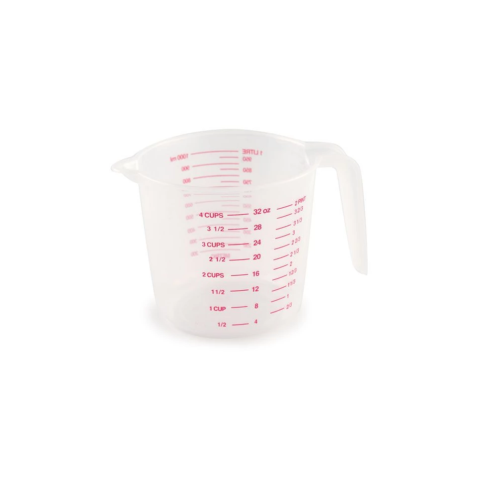 Norpro 4 Cup Plastic Measuring Cup - 3037 - Canning Utensils 4 Norpro 4 Cup Plastic Measuring Cup - 3037 - Canning Utensils - Image 2