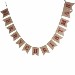 Various Brands Burlap Garland Farm House - JK38716RK - Décor