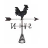 Four Seasons Metal Weather Vane Tree Topper - 21SYM-WM1102 - Christmas Decor