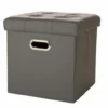 Glitzhome Gray Folding Storage Ottoman 1504004196 - Living Room Furniture -Outlet Hearth And Home Store 70b959729bd9704905d9e307ba9cb9e719842764 1 55 51