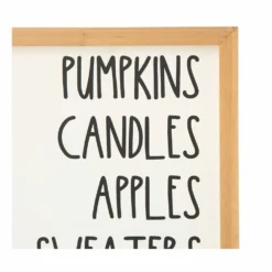 Glitzhome 30" Fall Words Sign - JKC02313 - Porch Seasonal Decor -Outlet Hearth And Home Store 72948ce77c2657730038807e69dc65197907315f 14730045 2