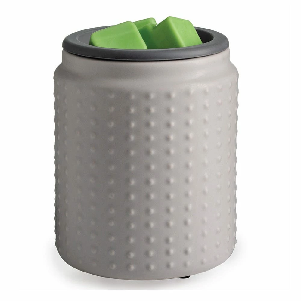 Candle Warmers Etc. Candle Warmer Etc. Gray Hobnail Flip Dish Wax Warmer - WWGHB - Candle Warmers 3 Candle Warmers Etc. Candle Warmer Etc. Gray Hobnail Flip Dish Wax Warmer - WWGHB - Candle Warmers