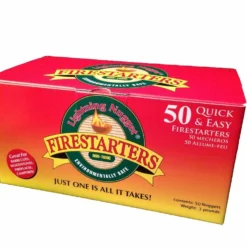 Lightning Nugget Firestarter 50 pc. N50LBOX - Fireplace Accessories