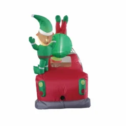 Four Seasons 6.5' Animated Elf Christmas Tree Delivery Truck Inflatable with LED lights - YLSW-18566 - Christmas Decor -Outlet Hearth And Home Store 854349e01d8e0d79b30f603851822c73c6e0a705 14762169 2