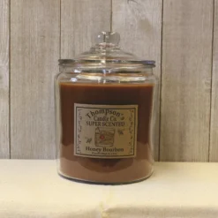 Thompson's Candle Co. Honey Bourbon, 60 oz. Heritage Jar - HBHJ - Candles & Home Fragrance