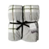 URBAN DEER Grey & White Plaid Printed Fur Reversible to White Sherpa 50 x 60 Throw - RK-FURSH-TPLD - Blankets & Bedspreads -Outlet Hearth And Home Store 93a7d3e5051cbe42cf18e515db7058bbe7601e38 490932032.jpg main